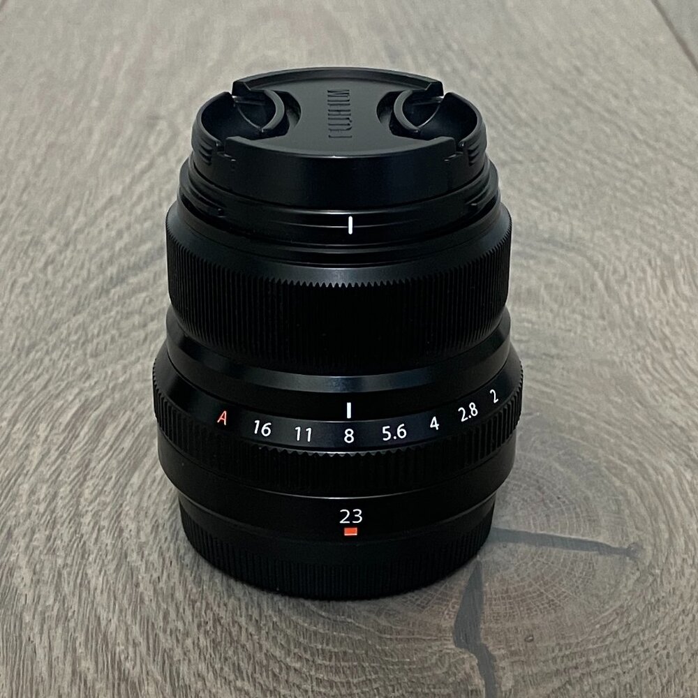 Fujifilm XF 23mm F2 R WR Lens, Black